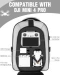 PEKREWS Waterproof Mini 4 Pro Drone Carry Case