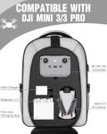 PEKREWS Waterproof Mini 4 Pro Drone Carry Case