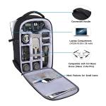 MOSISO Waterproof Camera Backpack for DSLRs and Laptops