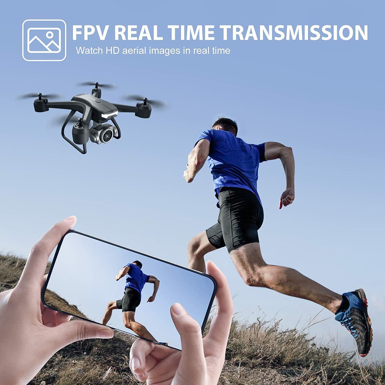 2023 RC Drone 4k HD Camera WIFI FPV (8 words)