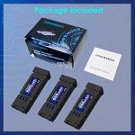 3-Pack URGENEX E58 Drone Batteries