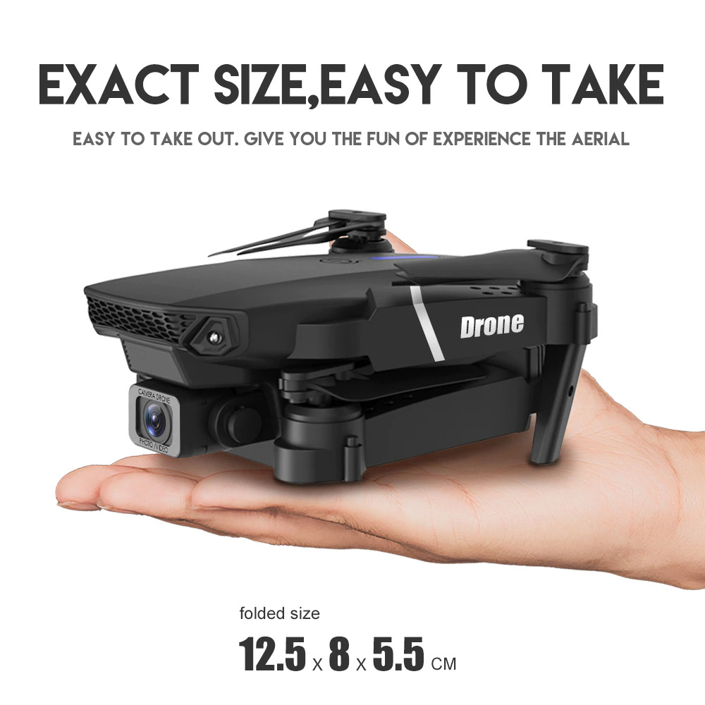 2023 Foldable RC Drone with Dual 4K Camera