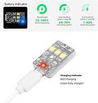 POFET Rechargeable LED Strobe Light for Drones