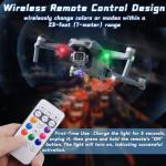 4PCs Waterproof Wireless LED Strobe Lights Set