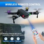 4PCS LED Strobe Lights with Remote - 8 Colors