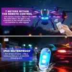 Weciau 8 Color LED Strobe Lights with Remote