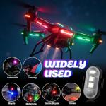 Weciau 8 Color LED Strobe Lights with Remote
