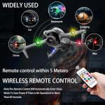 4PCS Rechargeable LED Strobe Lights with Remote