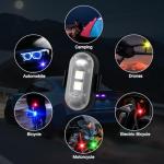 6 LED Strobe Lights with Remote Control