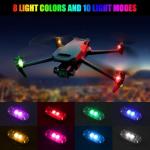 4PCS LED Strobe Lights with Remote Control