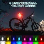 LED Strobe Lights with Remote Control - 8 Colors