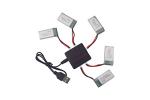 5 Li Batteries + Charger for SYMA Quadcopters