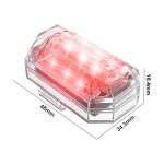 BSOMAM 2-Pack Rechargeable LED Strobe Lights