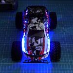 Blue LED Light Strip for Drones and RC Cars