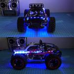 Blue LED Light Strip for Drones and RC Cars
