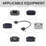 15cm Type-C to Micro USB Cable for Drones