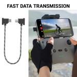 Right-Angle USB-C to Micro USB Cable for DJI