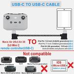 USB-C Remote Controller Cable for DJI Drones