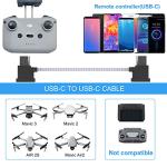 Nylon Braided USB-C Cable for Drone Controllers