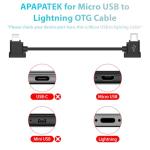 iOS to Micro USB Cable for DJI Drones
