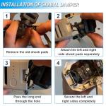 DJI Mini 2 Gimbal Camera Shock Absorber Bracket