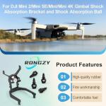 DJI Mini Gimbal Shock Absorber Bracket with Mounts