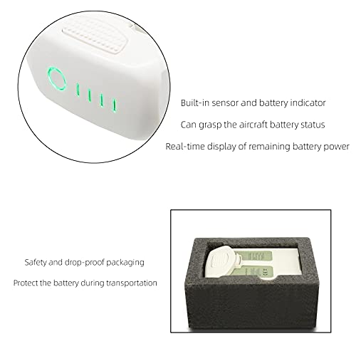 2-Pack Replacement Batteries for DJI Phantom 4 Drones