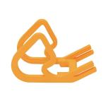 Neo Gimbal Bumper Guard for DJI Drone (Orange)