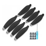 Dilwe Mini RC Drone Propellers Black & Silver