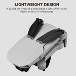 Dilwe Mini RC Drone Propellers Black & Silver