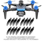 Xobuo 16PC Replacement Blades for S166/S167 Drones