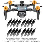 Xobuo 16PC Replacement Blades for S166/S167 Drones