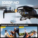 DEERC D75 Foldable Drone with 1080P HD Camera