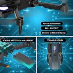 4K Mini Drone with WiFi and 2 Batteries