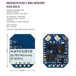 MATEK ELRS 2.4GHz Nano Receiver for Mini Drones