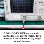 5.8GHz 3dBi RHCP Antenna for FPV Racing Drone