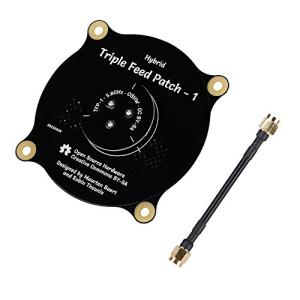 FPV Triple Feed Patch Antenna with SMA Adapter