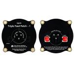FPV Triple Feed Patch Antenna with SMA Adapter