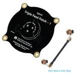 FPV Triple Feed Patch Antenna with SMA Adapter