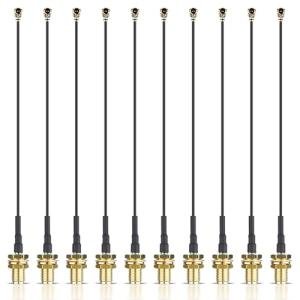10-Pack Low Loss Wi-Fi Antenna Pigtail Cables