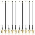 10-Pack Low Loss Wi-Fi Antenna Pigtail Cables