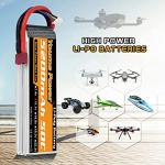 2-pack 5200mAh Lipo Batteries with Deans T Plug
