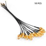10-Pack Low Loss Wi-Fi Antenna Pigtail Cables