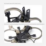 HGLRC 2-Inch Cinewhoop FPV Drone Frame - Black