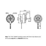 BETAFPV 1103 11000KV Brushless Motors for Drones