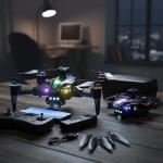 4K Foldable Camera Drone with Dual HD Cameras