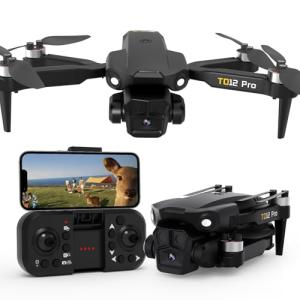 Toladrone TD12PRO Foldable Mini Drone with Camera
