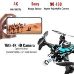 SGM 8K Foldable WiFi Drone with 3 Cameras