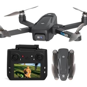 Tolatoyus 4K GPS Drone with LCD Controller