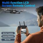 Tolatoyus 4K GPS Drone with LCD Controller